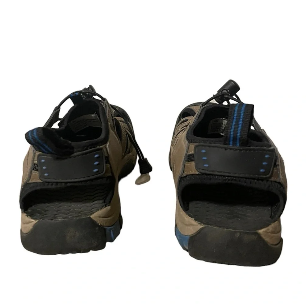 Eddie Bauer Men's Water Sandal tan brown black waterproof outdoor sandals hiking